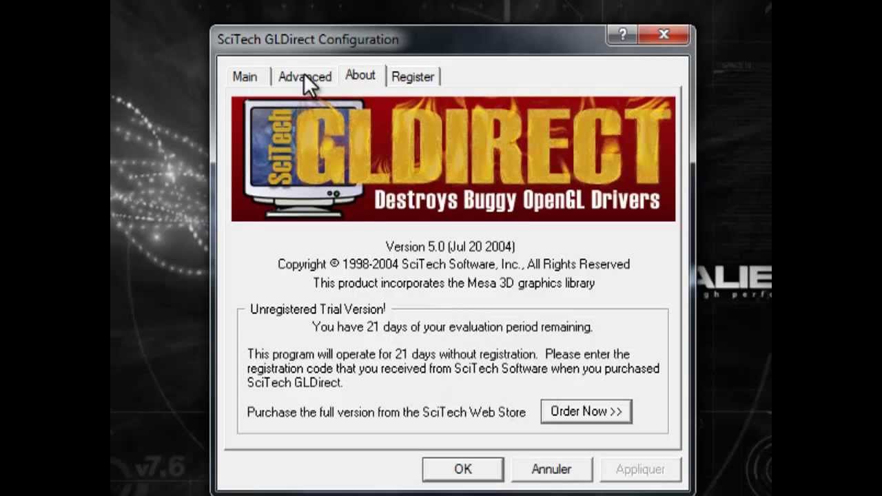 تحميل برنامج gldirect لرفع كروت الشاشة مجانا برابط مباشر