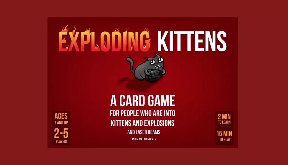 لعبة exploding kittens للأيفون