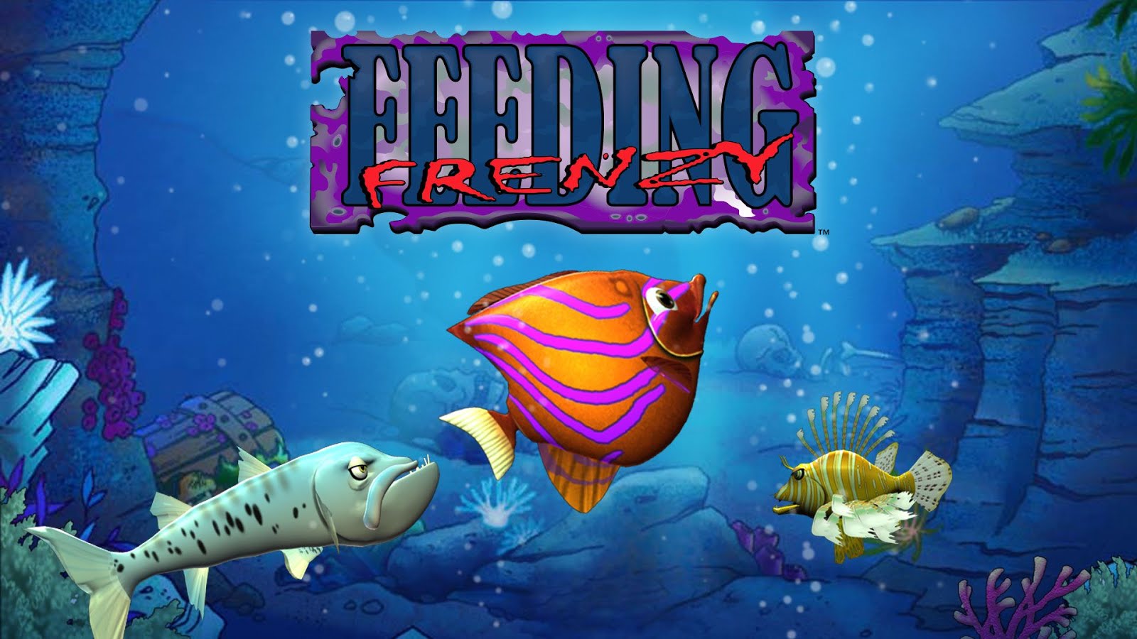 تحميل لعبة السمكة 4 Feeding Frenzy للكمبيوتر القديمة من ميديا فاير